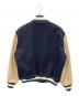 LACOSTE (ラコステ) ウールブレンドスタジアムジャケット ネイビー×グリーン サイズ:SM：15000円