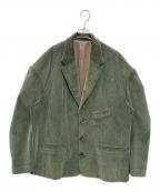 SOSHIOTSUKIソウシ オオツキ）の古着「ROUND BIG SHOULDER CORDUROY JACKET」｜オリーブ