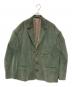 SOSHIOTSUKI（ソウシ オオツキ）の古着「ROUND BIG SHOULDER CORDUROY JACKET」｜オリーブ