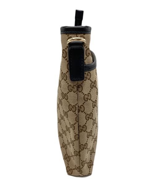 GUCCI（グッチ）GUCCI (グッチ) GGキャンバス シェリーライン ショルダーバッグ ベージュの古着・服飾アイテム