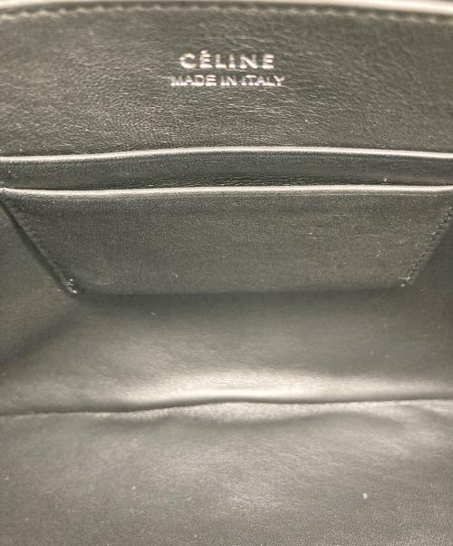 CELINE（セリーヌ）CELINE (セリーヌ) Leopard Print Shearling Soho Clutch Pouch Bag ブラウン×ブラックの古着・服飾アイテム