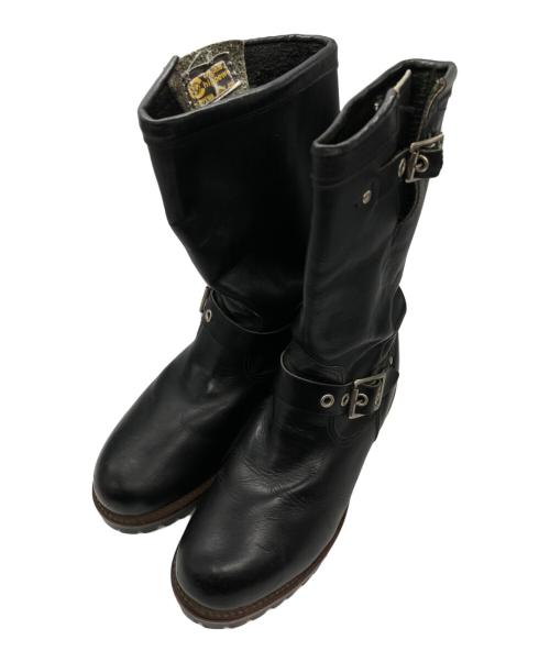 CHIPPEWA（チペワ）CHIPPEWA (チペワ) エンジニアブーツ ブラック サイズ:6Dの古着・服飾アイテム