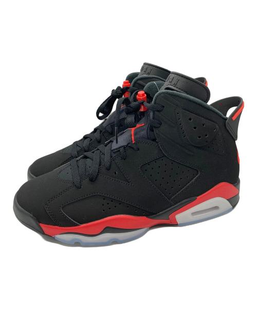 NIKE（ナイキ）NIKE (ナイキ) エア ジョーダン 6 インフラレッド セールスマン ブラック×レッド サイズ:27.5cm 未使用品の古着・服飾アイテム