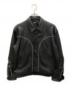 Schottショット）の古着「WESTERN LEATHER JACKET」｜ブラック