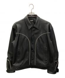Schott（ショット）の古着「WESTERN LEATHER JACKET」｜ブラック