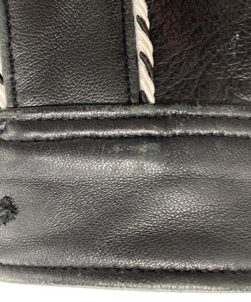 Schott（ショット）Schott (ショット) WESTERN LEATHER JACKET ブラック サイズ:Mの古着・服飾アイテム