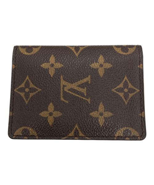 LOUIS VUITTON（ルイ ヴィトン）LOUIS VUITTON (ルイ ヴィトン) カードケース ブラウンの古着・服飾アイテム