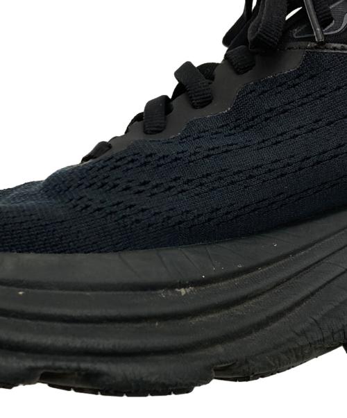 HOKA（ホカ）HOKA (ホカ) BONDI 8 ブラック サイズ:26.5cmの古着・服飾アイテム