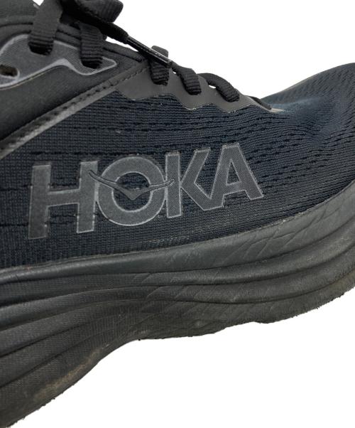 HOKA（ホカ）HOKA (ホカ) BONDI 8 ブラック サイズ:26.5cmの古着・服飾アイテム