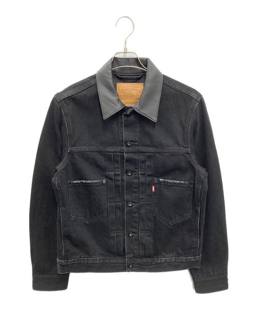 LEVI'S（リーバイス）LEVI'S (リーバイス) EDIFICE (エディフィス) 2nd Type Trucker Jacket ブラック サイズ:XSの古着・服飾アイテム