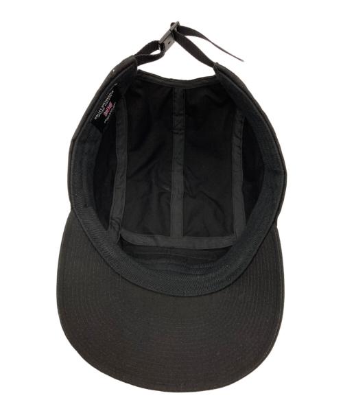 SUPREME（シュプリーム）Supreme (シュプリーム) HALLEY STEVENSONS (ハリー・スティーブンソン) ワックス コットン キャンプ キャップ ブラックの古着・服飾アイテム
