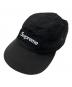 Supreme（シュプリーム）の古着「ワックス コットン キャンプ キャップ」｜ブラック