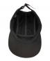 中古・古着 Supreme (シュプリーム) HALLEY STEVENSONS (ハリー・スティーブンソン) ワックス コットン キャンプ キャップ ブラック：10000円