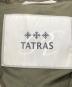 中古・古着 TATRAS (タトラス) カモフラ ダウンジャケット カーキ サイズ:01：20000円