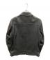 BURBERRY BLACK LABEL (バーバリーブラックレーベル) ラムレザージャケット ブラック サイズ:L：19000円
