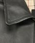 中古・古着 BURBERRY BLACK LABEL (バーバリーブラックレーベル) ラムレザージャケット ブラック サイズ:L：19000円
