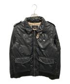 BURBERRY BLACK LABELバーバリーブラックレーベル）の古着「ダウンジャケット」｜ブラック
