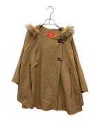 Vivienne Westwood RED LABELヴィヴィアンウエストウッドレッドレーベル）の古着「ファーポンチョ」｜ベージュ