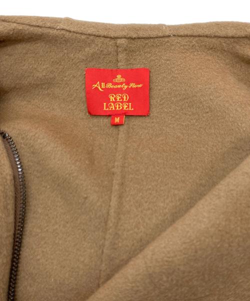 Vivienne Westwood RED LABEL（ヴィヴィアンウエストウッドレッドレーベル）Vivienne Westwood RED LABEL (ヴィヴィアンウエストウッドレッドレーベル) ファーポンチョ ベージュ サイズ:Mの古着・服飾アイテム