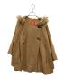 Vivienne Westwood RED LABEL（ヴィヴィアンウエストウッドレッドレーベル）の古着「ファーポンチョ」｜ベージュ