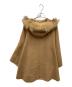 Vivienne Westwood RED LABEL (ヴィヴィアンウエストウッドレッドレーベル) ファーポンチョ ベージュ サイズ:M：20000円