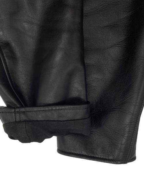 Schott（ショット）Schott (ショット) ダブルライダースジャケット ブラック サイズ:Sの古着・服飾アイテム