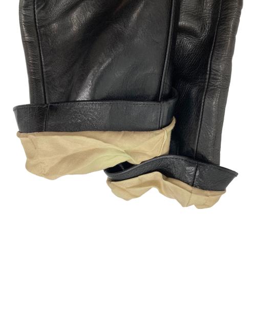 SUNSET BAY（サンセット ベイ）SUNSET BAY (サンセット ベイ) CLYDE ホースハイドレザージャケット ブラック サイズ:6の古着・服飾アイテム