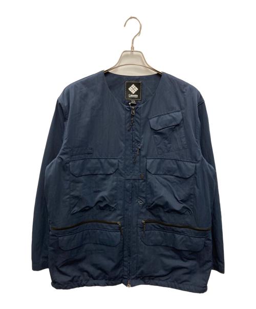 Columbia（コロンビア）Columbia (コロンビア) ログリバーブラックジャケット ネイビー サイズ:XL 未使用品の古着・服飾アイテム