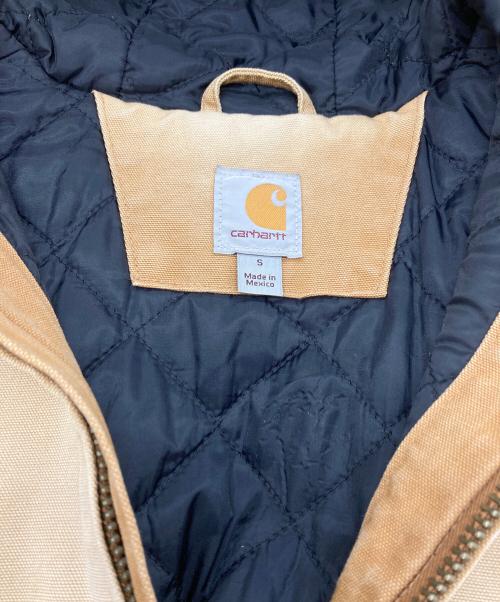 CarHartt（カーハート）CarHartt (カーハート) WASHED DUCK INSULATED ACTIVE JACKET ブラウン サイズ:Sの古着・服飾アイテム