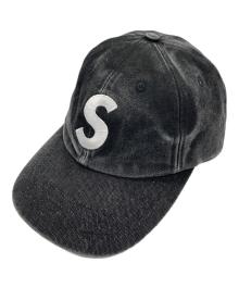 SUPREME（シュプリーム）の古着「Cordura Denim S Logo 6-Panel」｜ブラック