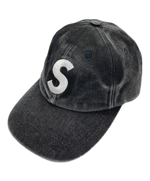 SUPREME（シュプリーム）Supreme (シュプリーム) Cordura Denim S Logo 6-Panel ブラック サイズ:SIZE Freeの古着・服飾アイテム