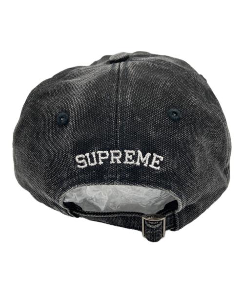 SUPREME（シュプリーム）Supreme (シュプリーム) Cordura Denim S Logo 6-Panel ブラック サイズ:SIZE Freeの古着・服飾アイテム