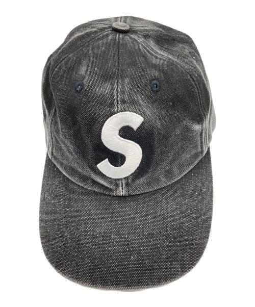 SUPREME（シュプリーム）Supreme (シュプリーム) Cordura Denim S Logo 6-Panel ブラック サイズ:SIZE Freeの古着・服飾アイテム
