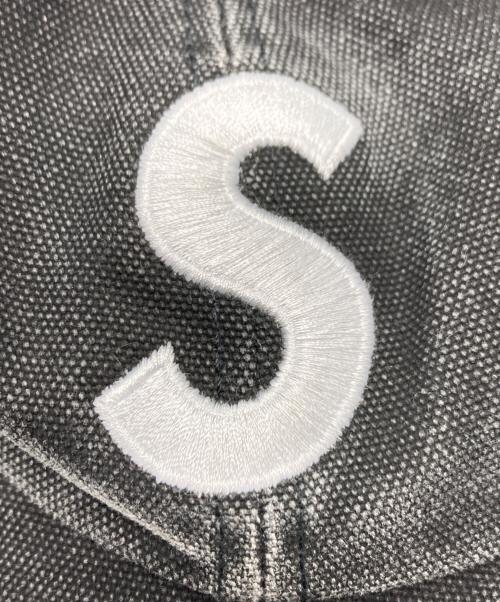 SUPREME（シュプリーム）Supreme (シュプリーム) Cordura Denim S Logo 6-Panel ブラック サイズ:SIZE Freeの古着・服飾アイテム
