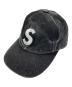Supreme（シュプリーム）の古着「Cordura Denim S Logo 6-Panel」｜ブラック