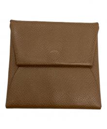 HERMES（エルメス）の古着「バスティアコインケース ヴォーエプソン」｜ベージュ