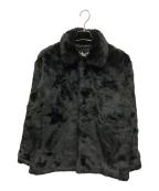Schottショット）の古着「BOA SINGLE PEA COAT」｜ブラック