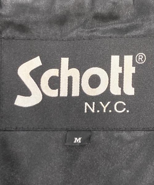 Schott（ショット）Schott (ショット) BOA SINGLE PEA COAT ブラック サイズ:Mの古着・服飾アイテム