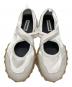 中古・古着 JIL SANDER (ジルサンダー) Moon cross over balet flats ホワイト サイズ:SIZE 38：40000円