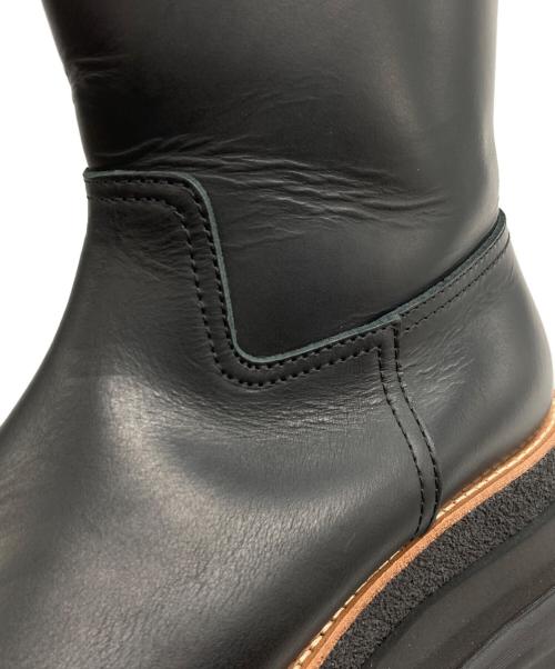 sacai（サカイ）sacai (サカイ) LONG BOOTS ブラック サイズ:38の古着・服飾アイテム