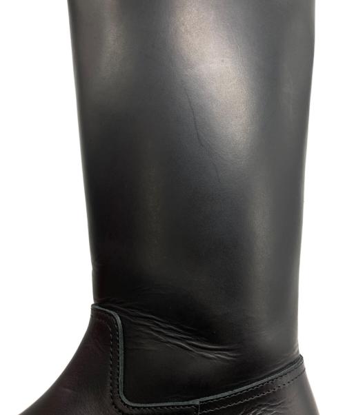 sacai（サカイ）sacai (サカイ) LONG BOOTS ブラック サイズ:38の古着・服飾アイテム