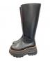 sacai (サカイ) LONG BOOTS ブラック サイズ:38：35000円
