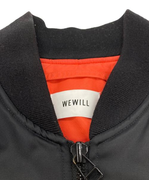 WEWILL（ウィーウィル）WEWILL (ウィーウィル) WA-1 JACKET ブラック サイズ:3の古着・服飾アイテム