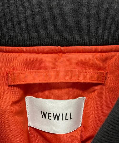 WEWILL（ウィーウィル）WEWILL (ウィーウィル) WA-1 JACKET ブラック サイズ:3の古着・服飾アイテム
