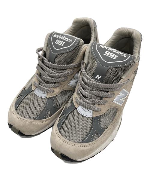 NEW BALANCE（ニューバランス）NEW BALANCE (ニューバランス) ローカットスニーカー ベージュ サイズ:27の古着・服飾アイテム