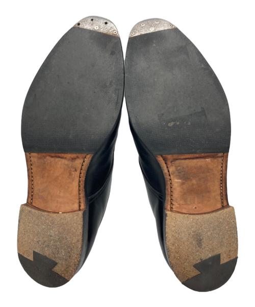 Crockett & Jones（クロケット＆ジョーンズ）Crockett & Jones (クロケット＆ジョーンズ) UNITED ARROWS (ユナイテッドアローズ) ダブルモンクストラップシューズ ブラック サイズ:SIZE 7 1/2の古着・服飾アイテム