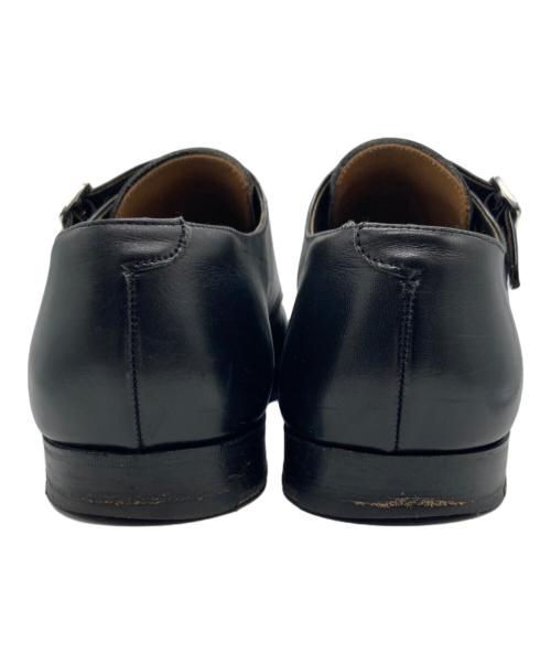 Crockett & Jones（クロケット＆ジョーンズ）Crockett & Jones (クロケット＆ジョーンズ) UNITED ARROWS (ユナイテッドアローズ) ダブルモンクストラップシューズ ブラック サイズ:SIZE 7 1/2の古着・服飾アイテム