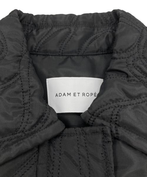 Adam et Rope（アダム エ ロペ）Adam et Rope (アダム エ ロペ) 2WAYキルティングジャケット ブラック サイズ:FREEの古着・服飾アイテム