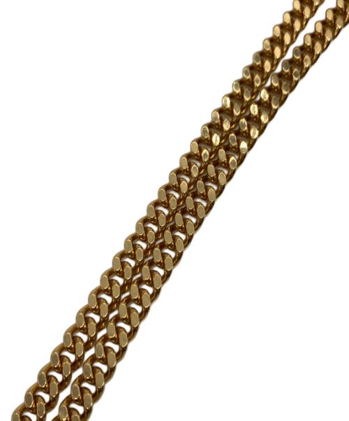 Saint Laurent Paris（サンローランパリ）Saint Laurent Paris (サンローランパリ) ルー・シェブロン レザー カメラ クロスボディバッグ ブラックの古着・服飾アイテム