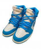 NIKEナイキ）の古着「AIR JORDAN 1 RETRO HIGH OG」｜ブルー×ホワイト